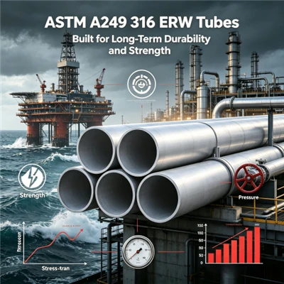 ASTM A249 316 Producător de tuburi ERW